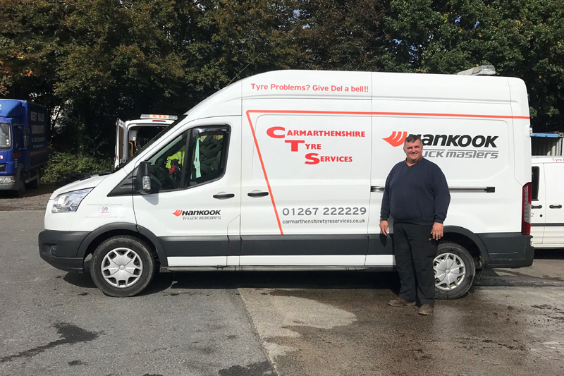 Winton packs a punch for Carmarthenshire Tyre Services