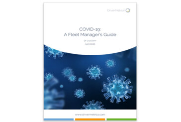 DriverMetrics publishes Covid-19 fleet managers guide