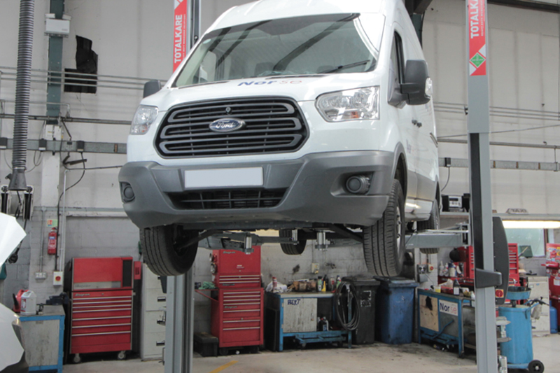 TotalKare explains its two vehicle lift installation