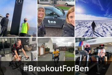 Ben reveals fundraising success