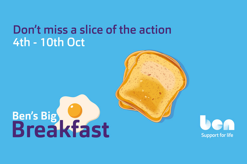 Ben launches Big Breakfast fundraiser
