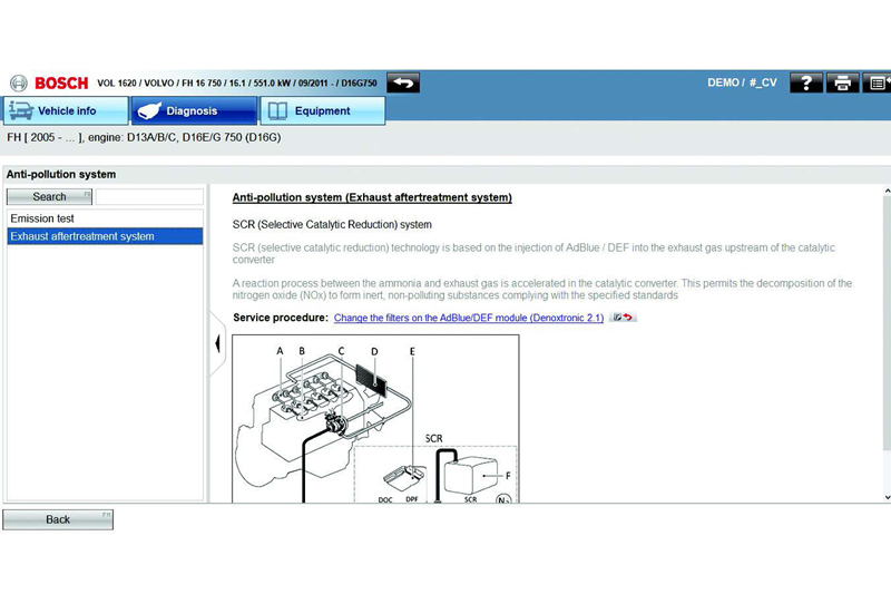 Bosch explains ESI Truck’s Common Tests function