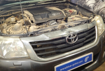 Blue Print advises on Toyota Hilux clutch change