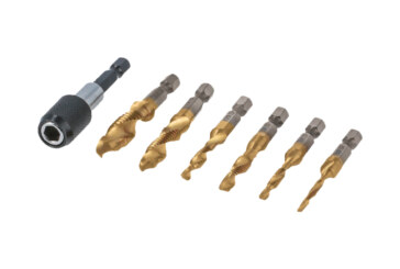 Laser Tools details set of combined drill-tap bits