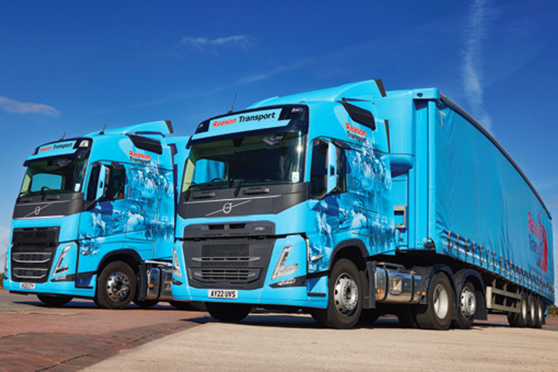 Reason Transport introduces its first Volvo trucks