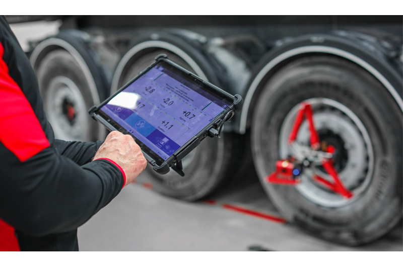 AES UK dives into trailer wheel alignment