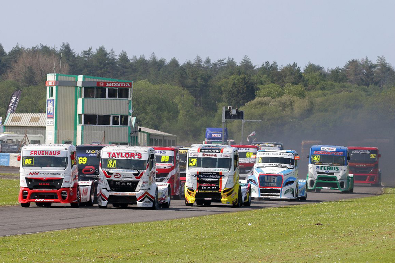 Convoy Cymru prepares for Pembrey Circuit