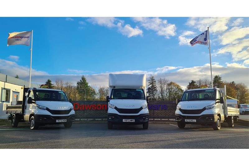 Dawsongroup orders 270 IVECO Daily vans