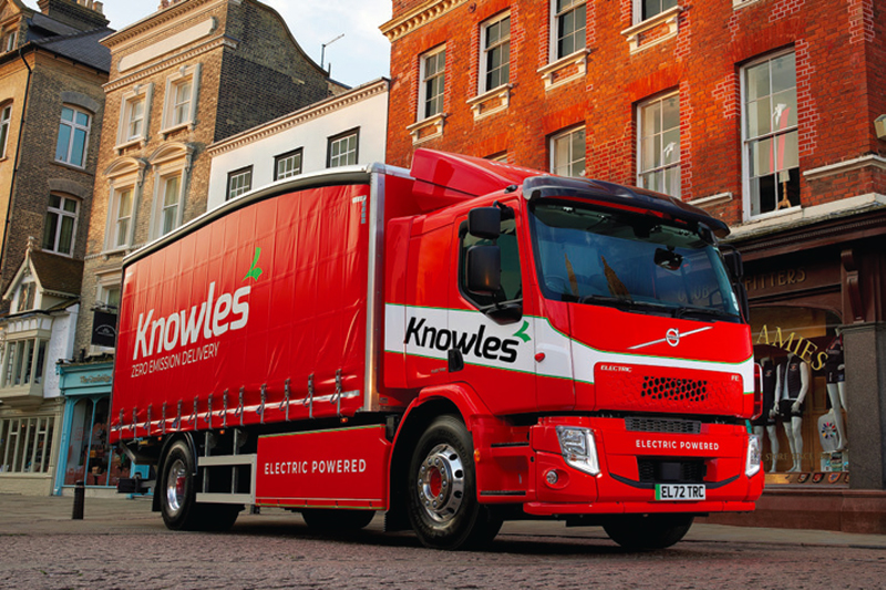Transport company purchases Volvo FE Electric