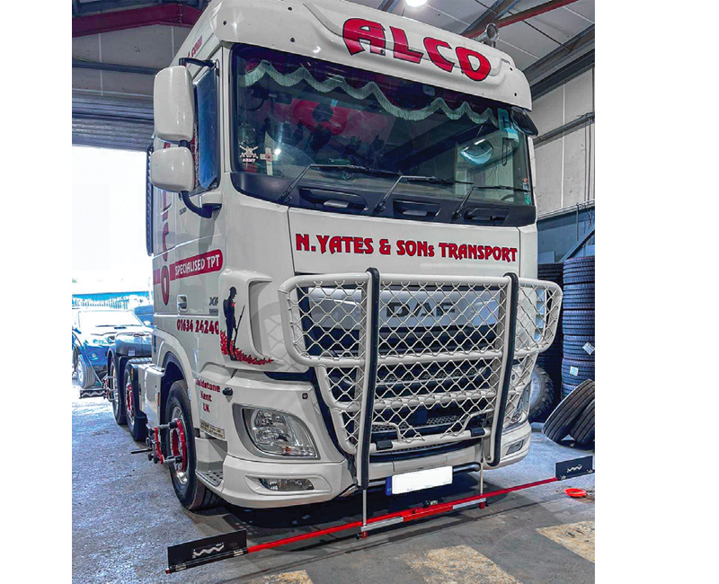 A2 Tyres rectifies wheel alignment with AES 