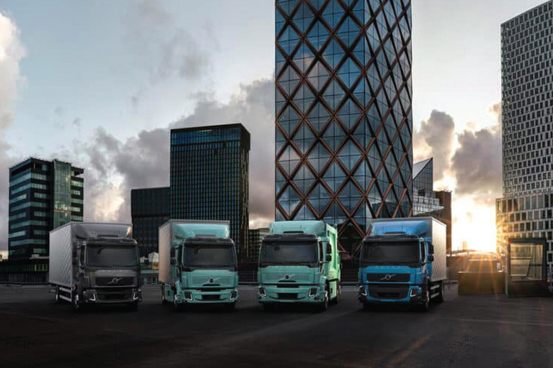 Volvo unveils its updated electric trucks