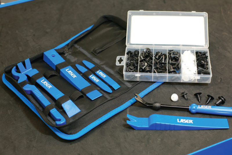 Laser Tools’ seven-piece set of trim removal tools