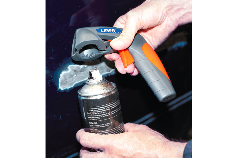 Laser Tools introduces its spray-can trigger handle