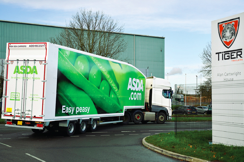 ASDA strengthens its fleet with Tiger Trailers