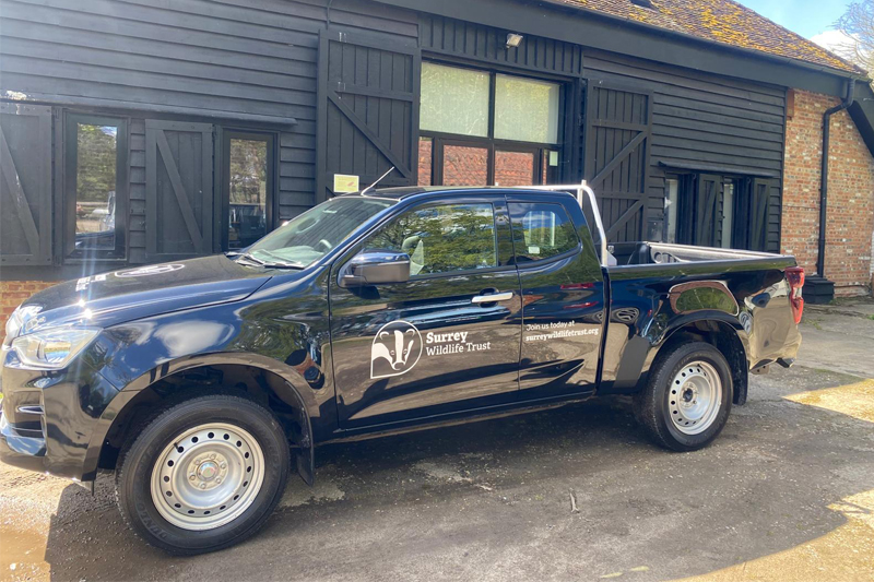 Isuzu supplies Surrey Wildlife Trust