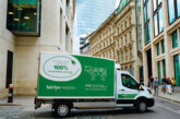 Catering butcher takes delivery from ProGreen