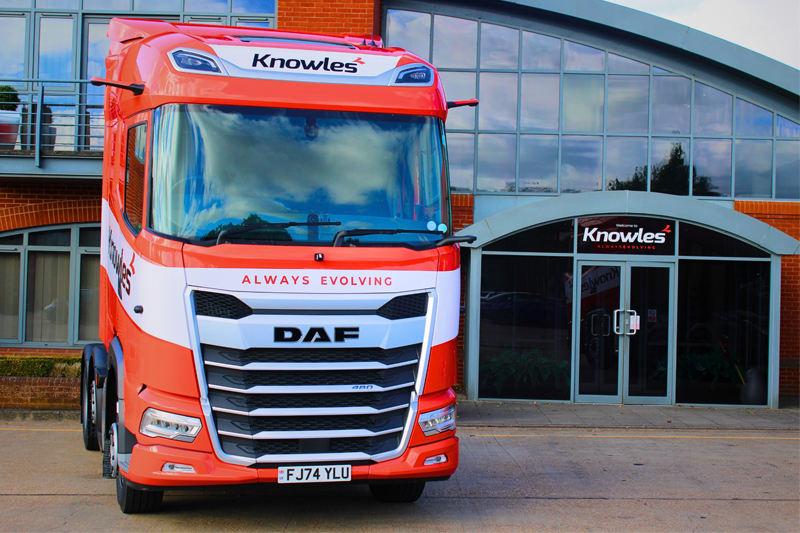 Knowles Logistic strengthens its fleet with DAF