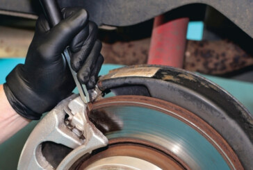 Laser Tools’ small brake disc lip removal tool