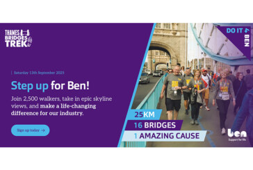 Ben launches walking challenge