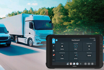 Webfleet details PRO X driver terminal tablet