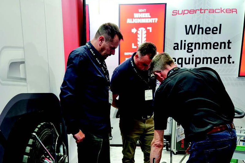 Supertrack unveils wheel aligner