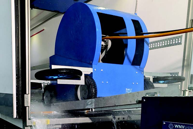 WNV Systems launches truck wash system